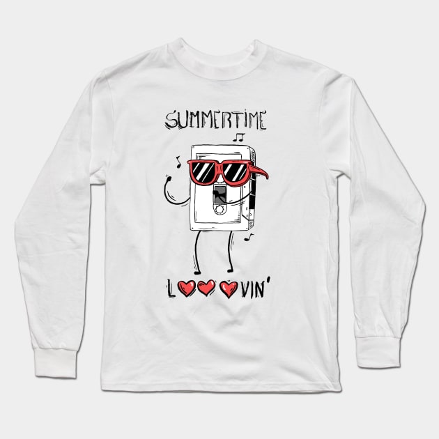 Summertime looovin Long Sleeve T-Shirt by Ilustrata